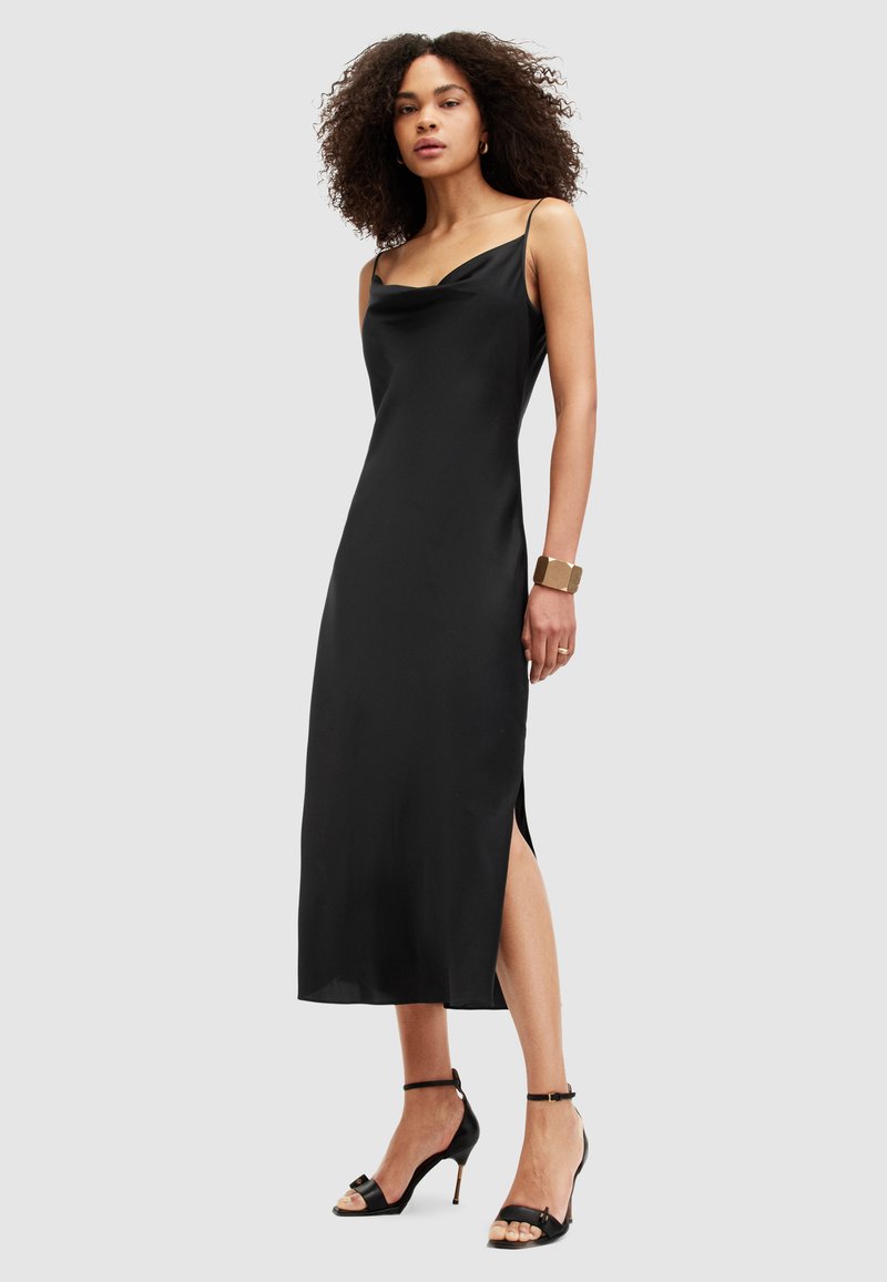 slim fit dress slacks Lapointe DropWaist Midi Dress main image 0
