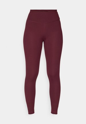 Champion TRAINING SOFT TOUCH LEGGINGS - Leggings - bordeaux
