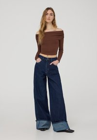 Terranova BARCHETTA  - Maglietta a manica lunga - marrone