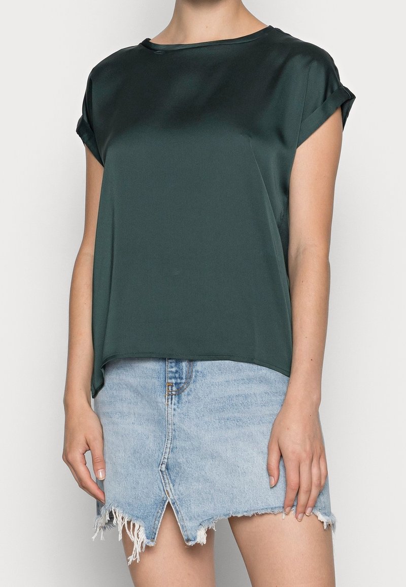 VILA Blouse - dark green