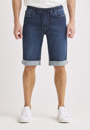 Jeansshorts - medium blue denim