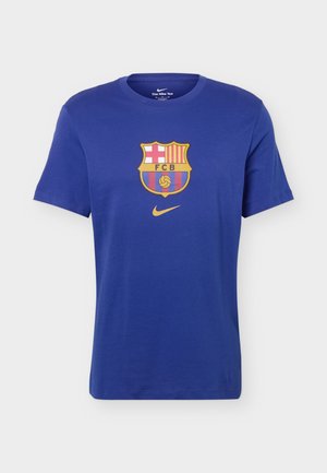 Nike Performance, FC BARCELONA CREST TEE - Ρούχα για κλαμπ - deep royal blue