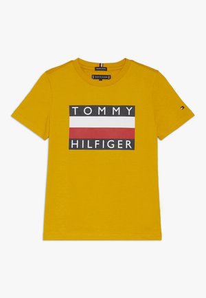 ESSENTIAL TEE - T-shirt imprimé - yellow