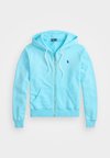 LIGHTWEIGHT FLEECE FULL ZIP HOODIE - Φούτερ με φερμουάρ - turquoise nova