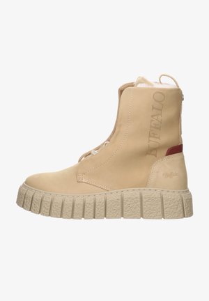 Buffalo, RAMPA HI WARM - Plateaustiefelette - creme