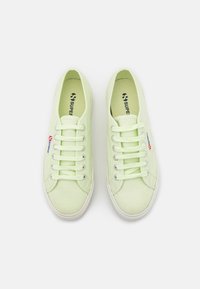 Superga 2790 PLATFORM - Sapatilhas - green/primerose/avorio