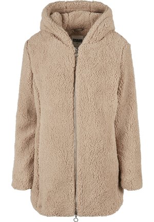 Urban Classics LADIES SHERPA JACKET - Cappotto invernale - softtaupe