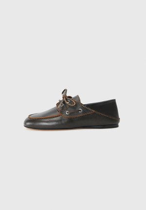 H25SENE - Sportieve veterschoenen - marron