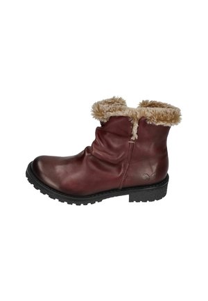 Snowboot/Winterstiefel - bordeaux bege