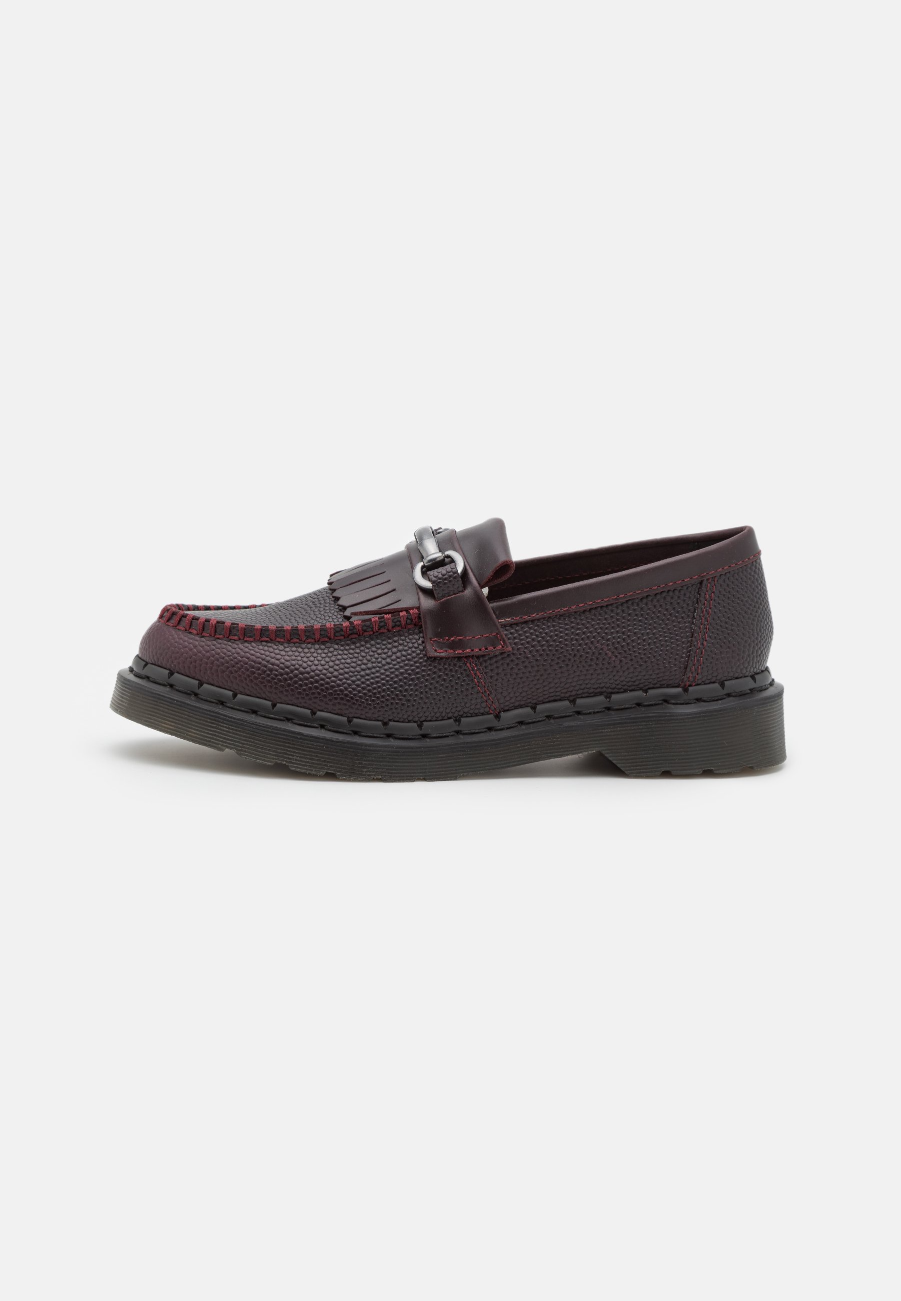 Dr. Martens ADRIAN SNAFFLE - Slipper - oxblood/pebble grain 