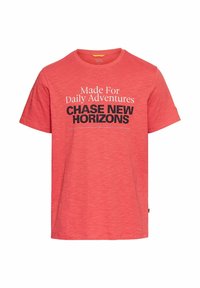 T-shirts print - sunfaded red