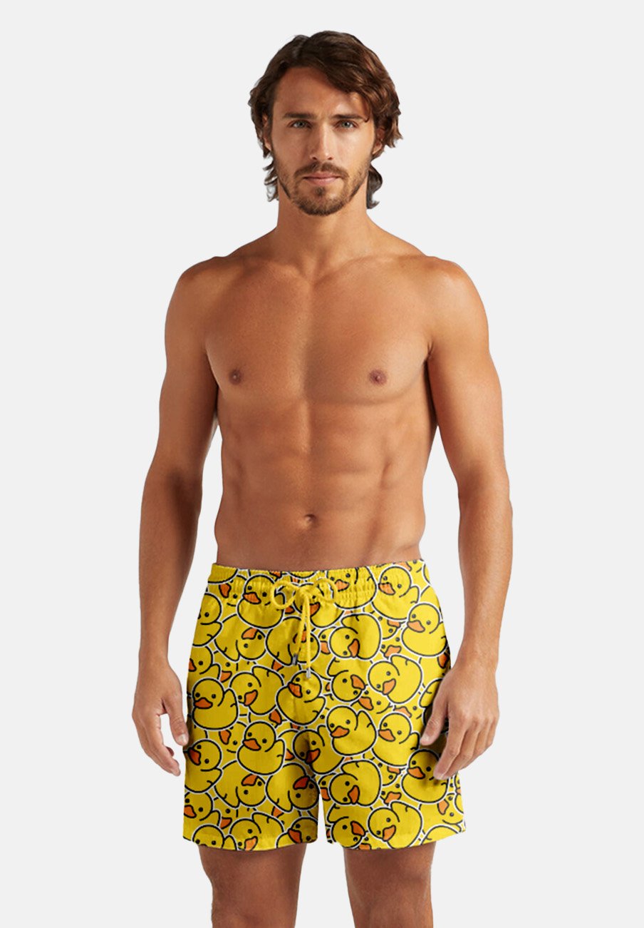 GUGU Miss GO RUBBER DUCK Swimming shorts yellow Zalando - Technical View