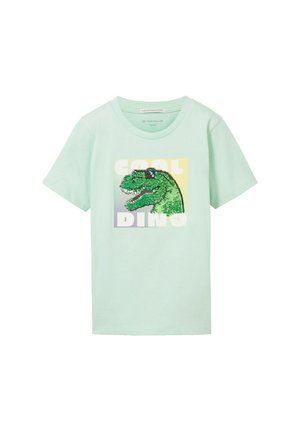 T-Shirt print - pastel apple green