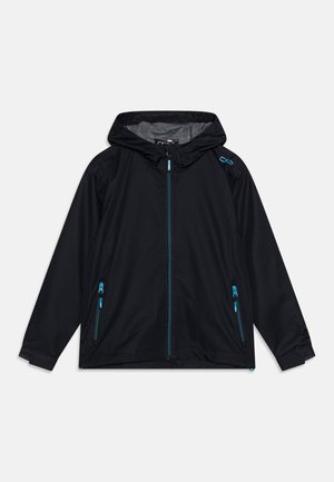 Veste Imperméable Enfant Saltrock – Noire, Taille 5-6 Ans, Softshell