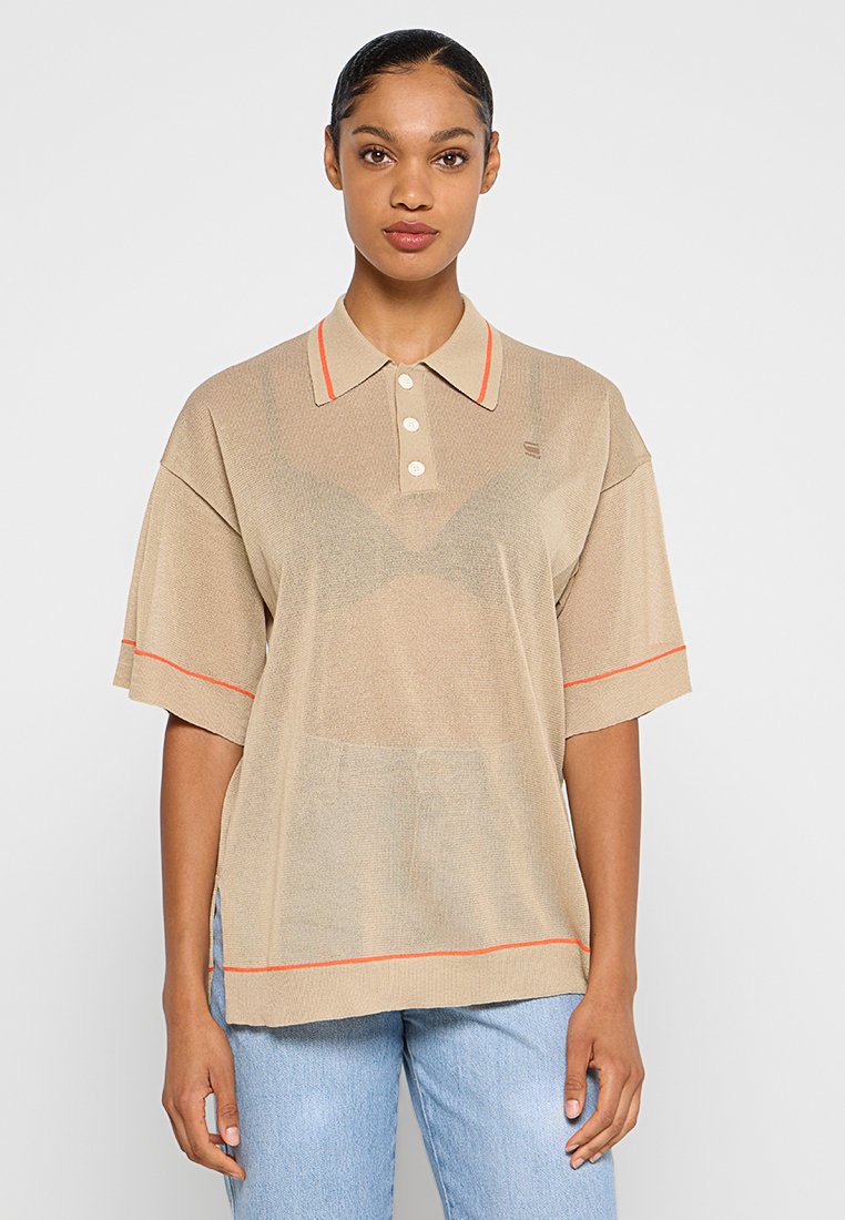 G-Star Poloshirt beige