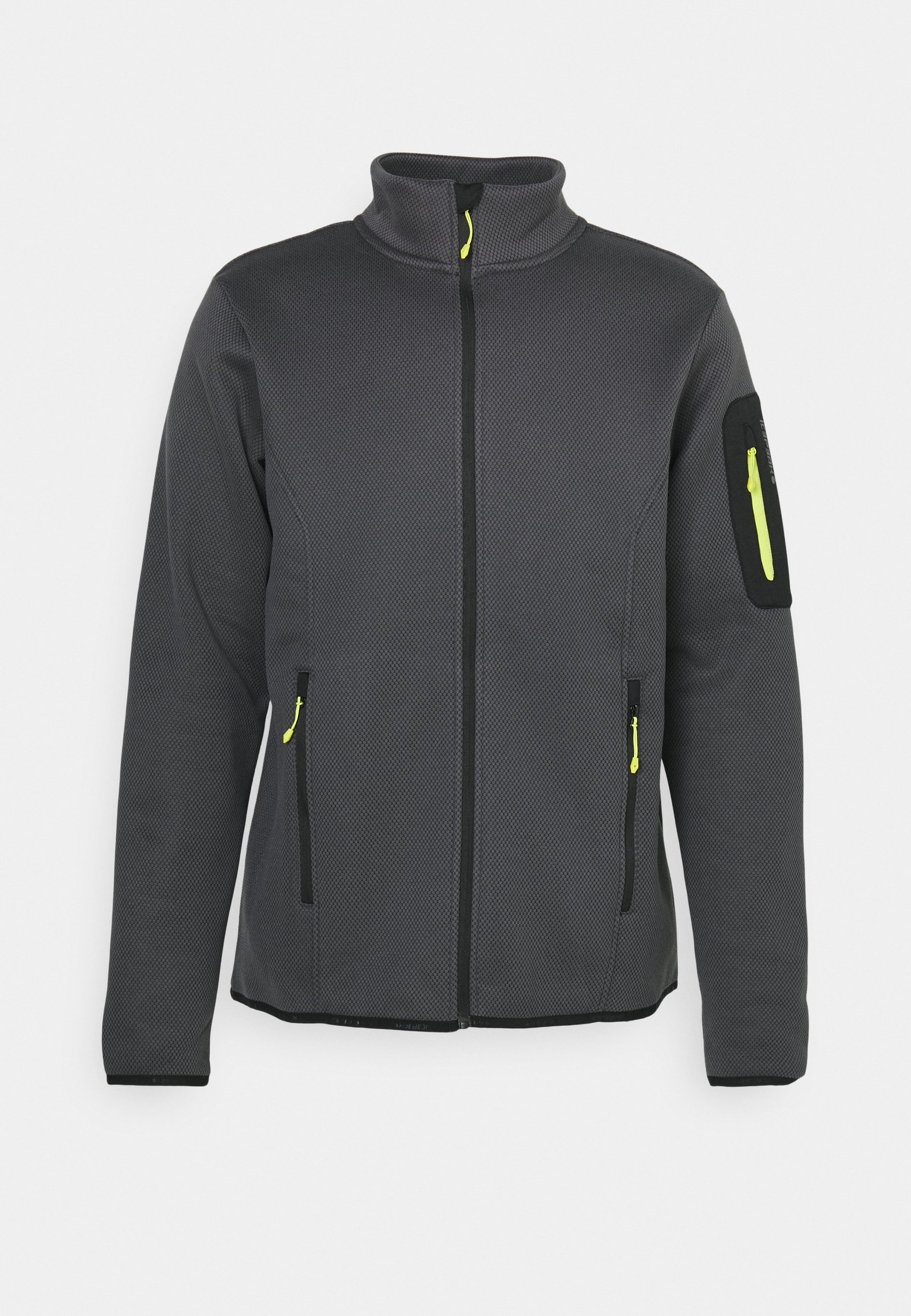 Icepeak Winterjacke Herren Midlayer Fleecejacke Strickfleecejacke