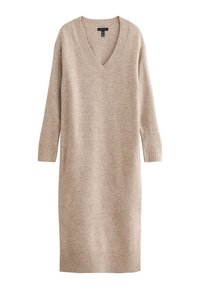 New Look Abito in maglia - beige