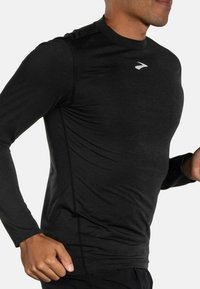 Brooks HIGH POINT - Langarmshirt - black