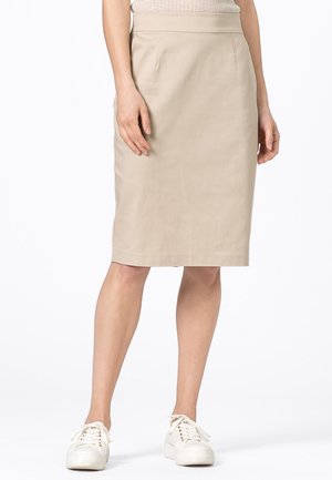 Pouzdrová sukně - beige