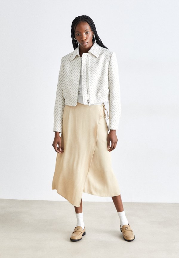 VAMARNI - Wrap skirt - medium beige4