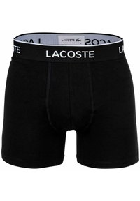 Lacoste 3 PACK - Ozke boksarice - schwarz weiß grau