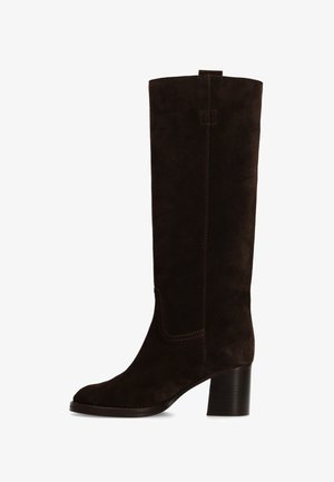sacha, SCHWARZE LEDERSTIEFEL MIT ABSATZ - Bottes - brown
