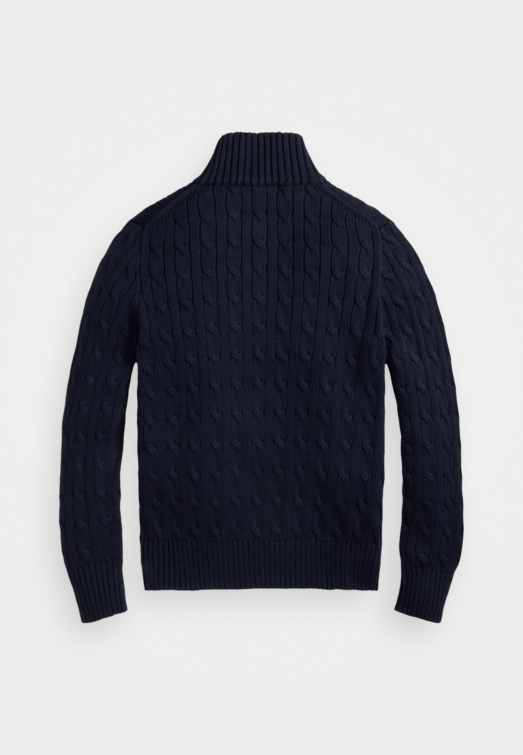 Polo Ralph Lauren CABLE KNIT COTTON QUARTER-ZIP JUMPER