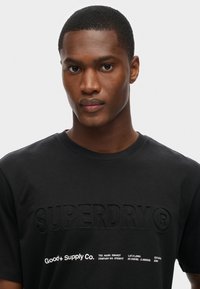 Superdry & Co LOGO  - T-shirts print - black
