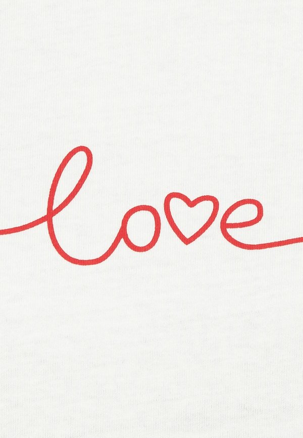 VIPURE  - Print T-shirt - cloud dancer2