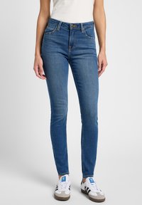 SCARLETT - Džínsy skinny fit - mid martha