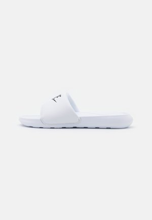 Nike Sportswear VICTORI ONE SLIDE - Papuci - white/black