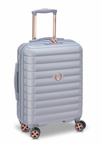 Delsey Paris SHADOW 5.0 SLIM 4-ROLLEN KABINENTROLLEY 55 CM - Valise à roulettes - platin