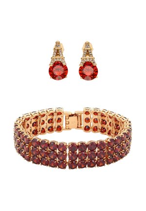 SET - Fülbevalók - rose gold red