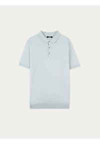 GOBI Cashmere Piké - mottled light grey