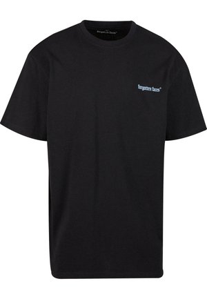 Forgotten Faces Print T-shirt - black