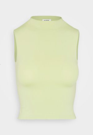 Cotton On SEAMLESS KIKI MOCK NECK TANK - Μπλούζα - soft khaki