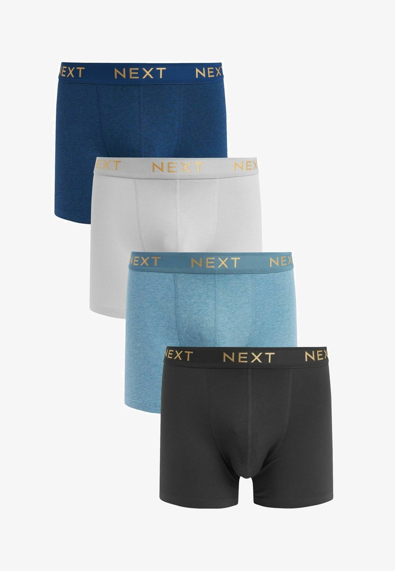 Next WAISTBAND 4 PACK - Úzke boxerky - blue grey