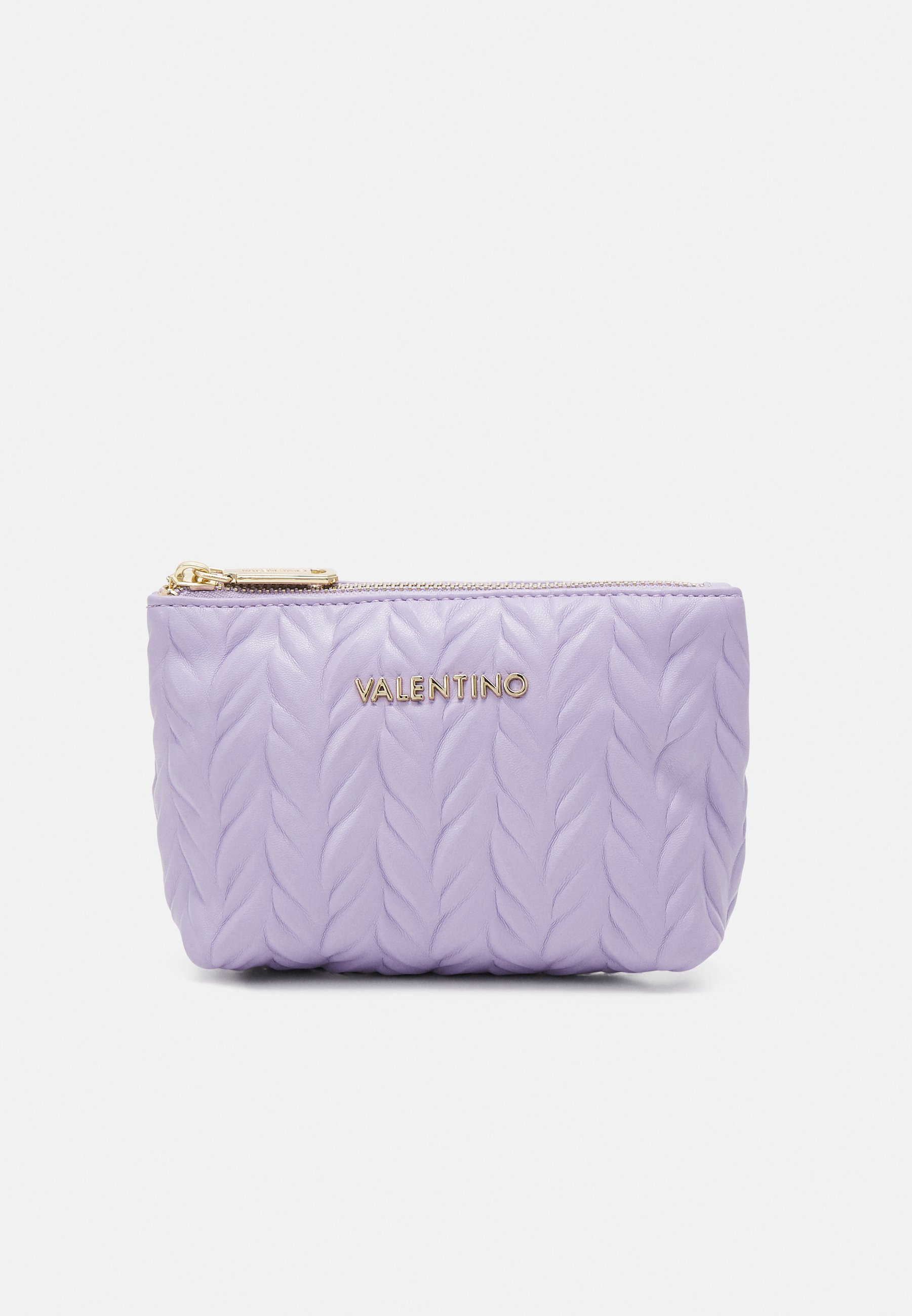 Lila Kosmetiktasche Mit Reißverschluss – Polyester, 23,5x17 Cm, Für Lila-Liebhaber
