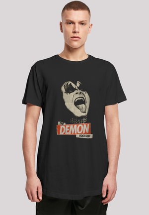 KISS HARD ROCK BAND DEMON - Print T-shirt - schwarz