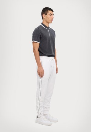 Michael Kors LOGO TAPE PANT - Tracksuit bottoms - white