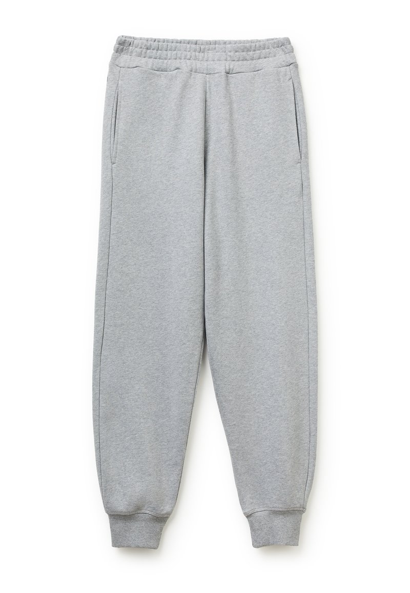 United Colors of Benetton pantaloni din in culoarea bej, drept, high