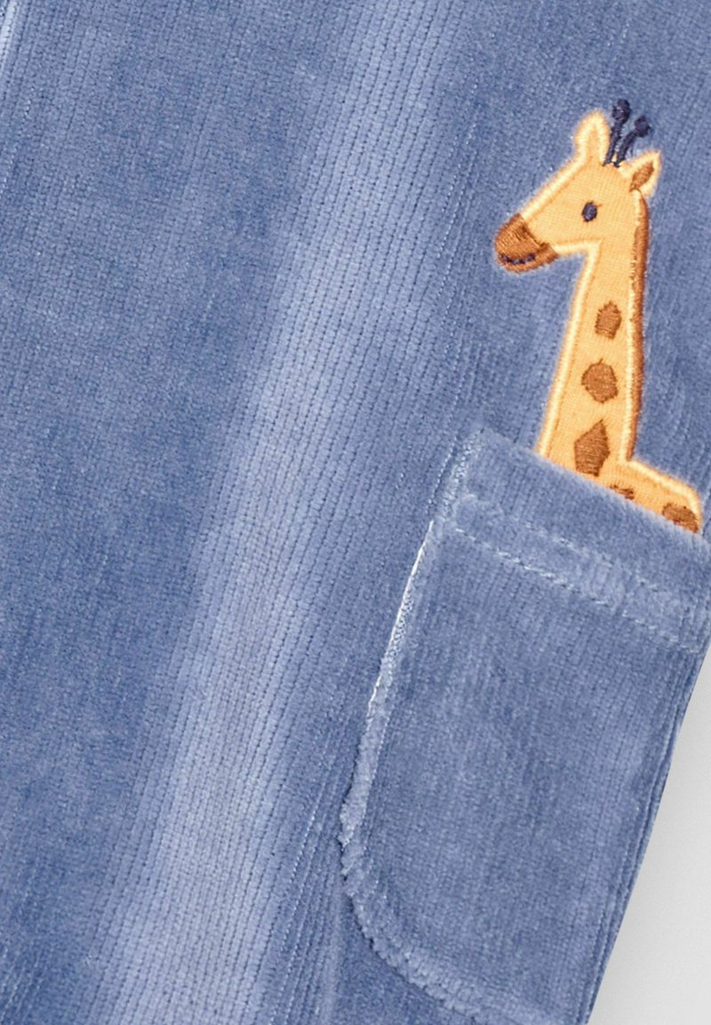JoJo Maman Bébé GIRAFFE APPLIQUE- REGULAR FIT Peto denim blue