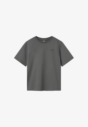Name it REGULAR FIT - T-shirt basic - lava smoke