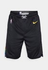 DENVER NUGGETS MNK DF SWGMN SHORT CITY EDITION 25 - Short de sport - black/amarillo