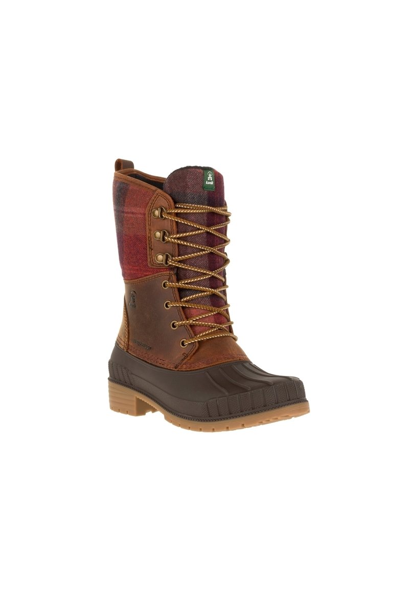 Damen Ankle Boots | Kamik Schnürstiefelette dark brown/braun - RP34584 Damen Ankle Boots | Kamik Schnürstiefelette dark brown/braun - RP34584