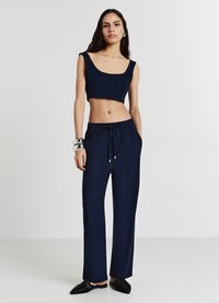 Calliope Stoffhose - blu notte