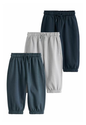 Next, REGULAR FIT - CUFFED JOGGERS 3 PACK - Træningsbukser - blue navy