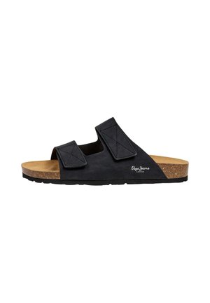 CLUB M - Sandalias planas - black