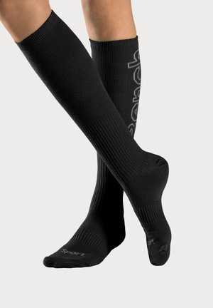 Bench, BENCH KNIESTRÜMPFE 6 PACK UNISEX - Knee high socks - x schwarz