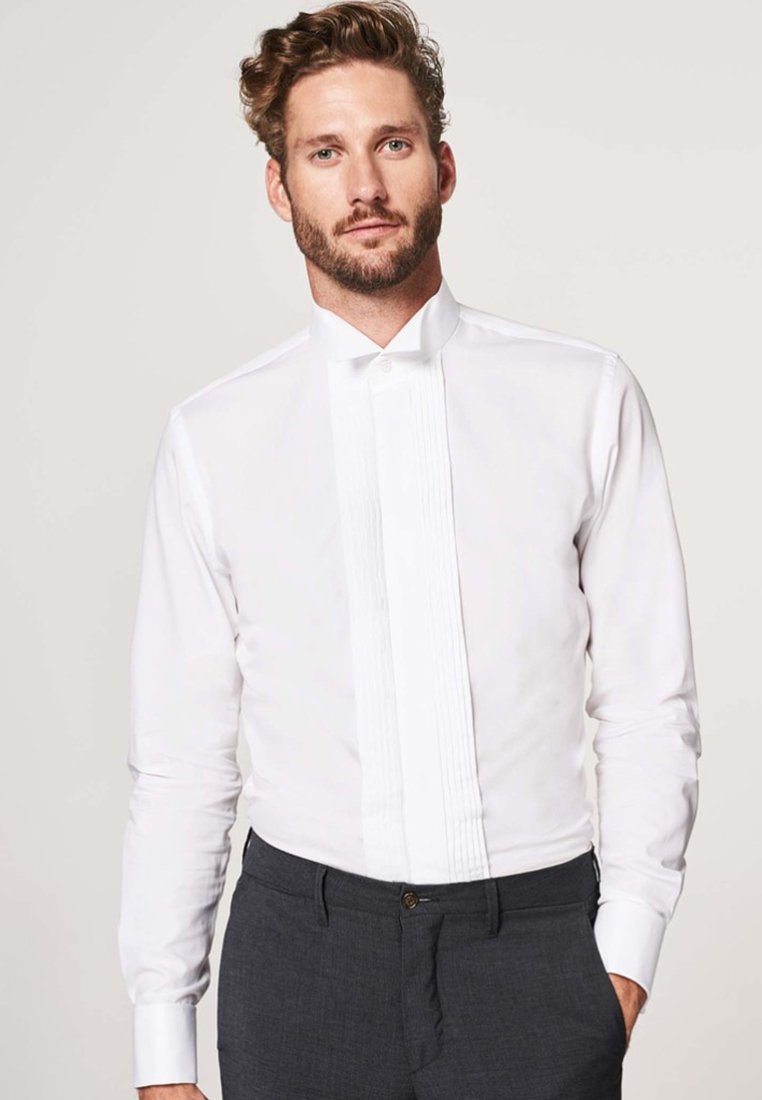 PROFUOMO Zakelijk overhemd wit